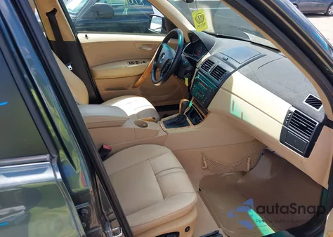 2005 BMW X3 3.0I из США, поврежденный, VIN WBXPA93485WD23026